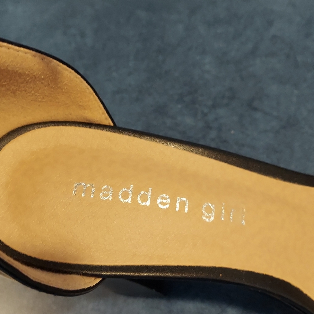 Madden Girl Black high heel shoe size 8 - Picture 5 of 6